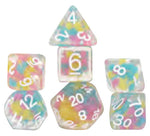 Sirius Dice: RPG Set - Lucky Charm Glowworm