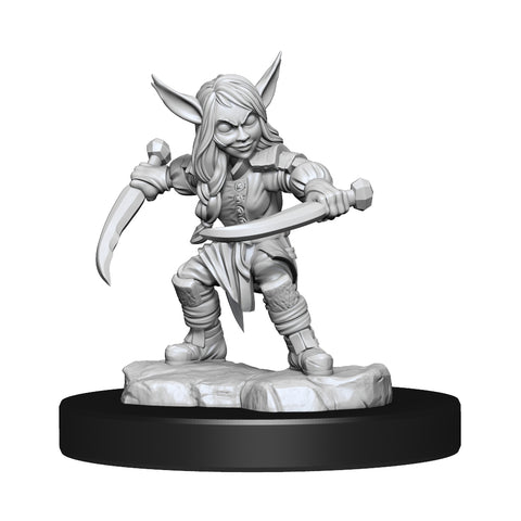 Critical Role Unpainted Miniatures: W1 Goblin Sorcerer and Rogue