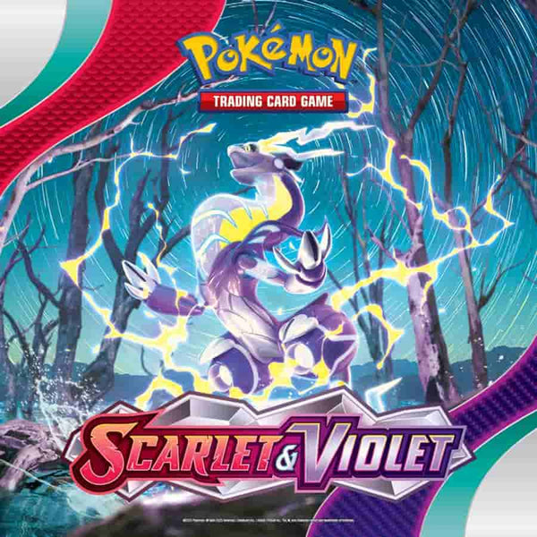 (2) Pokemon Cards- Scarlet & Violet MINI Album Portfolio with Booster - new