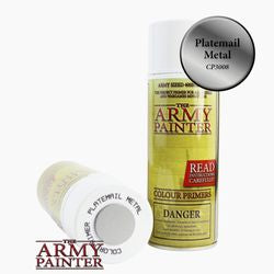 The Army Painter: Colour Primer - Platemail Metal (087)