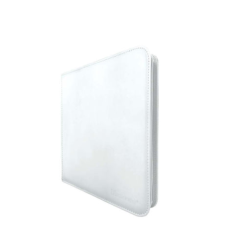 Ultra PRO: Vivid 9-Pocket Zippered PRO-Binder - White
