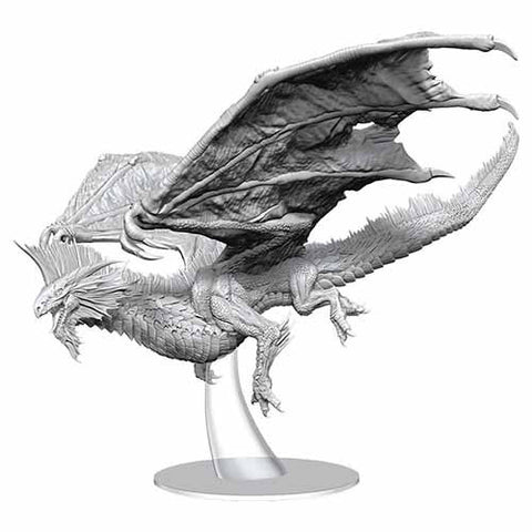 Dungeons & Dragons Nolzur`s Marvelous Unpainted Miniatures: Adult Silver Dragon