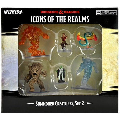Dungeons & Dragons Fantasy Miniatures: Icons of the Realms Summoned Creatures Set 2